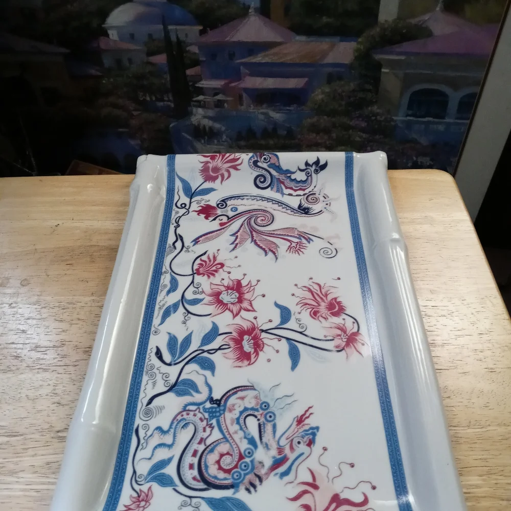 🌃🎻 Royal Pavilion At Brighton Tray 📿🌇Exclusive Made In JAPAN/Elizabeth arden